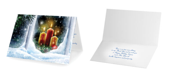 Unofficials Thumb3 09 1 Candlelight Happy Holiday Christmas Cards Holiday card, Happy Holidays, Cards with Envelopes, gift cards Christmas ,Greeting cards